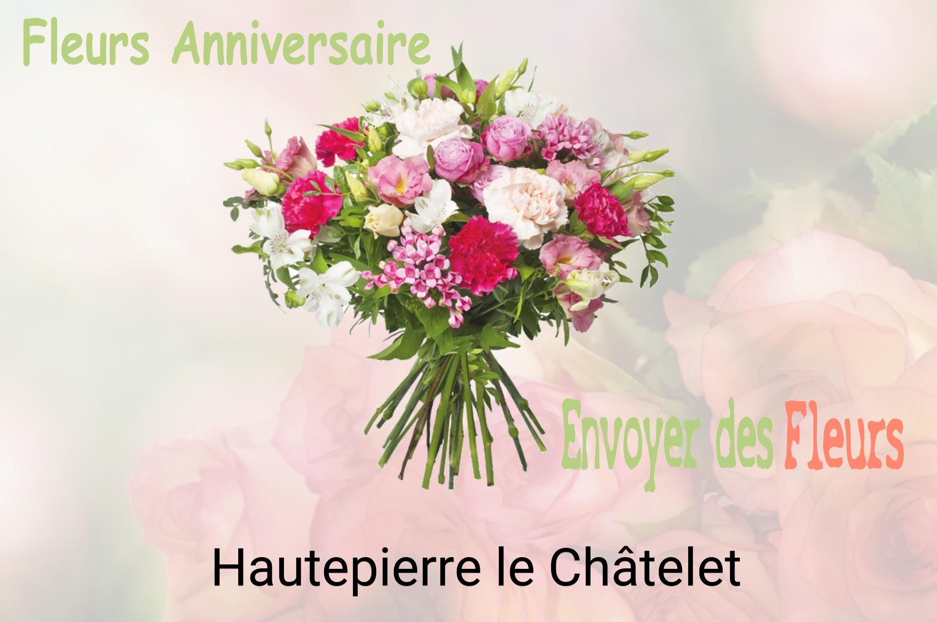 Bouquet de fleurs d’anniversaire livré à Hautepierre-le-Châtelet