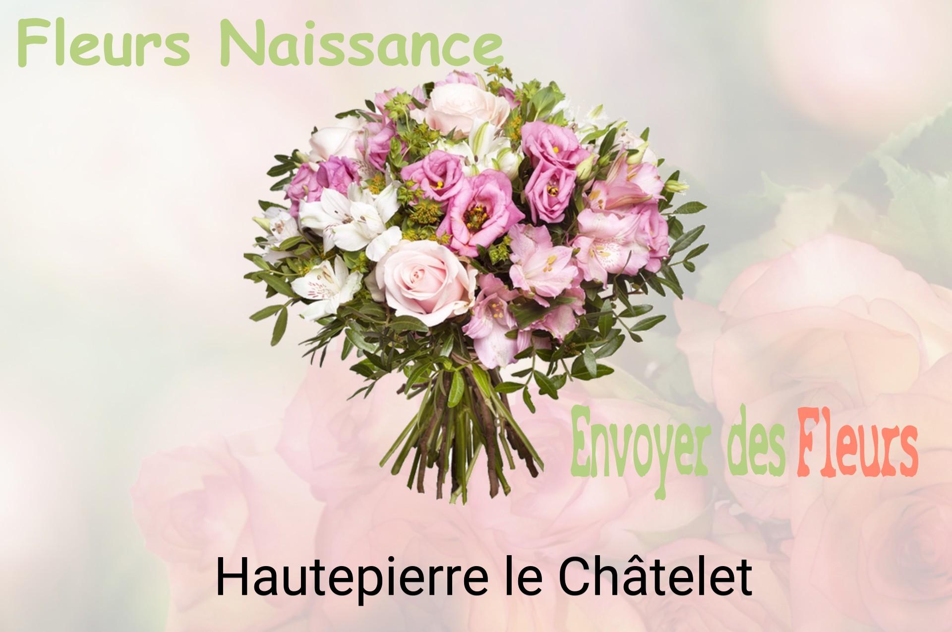 Bouquet de fleurs de naissance livré à Hautepierre-le-Châtelet