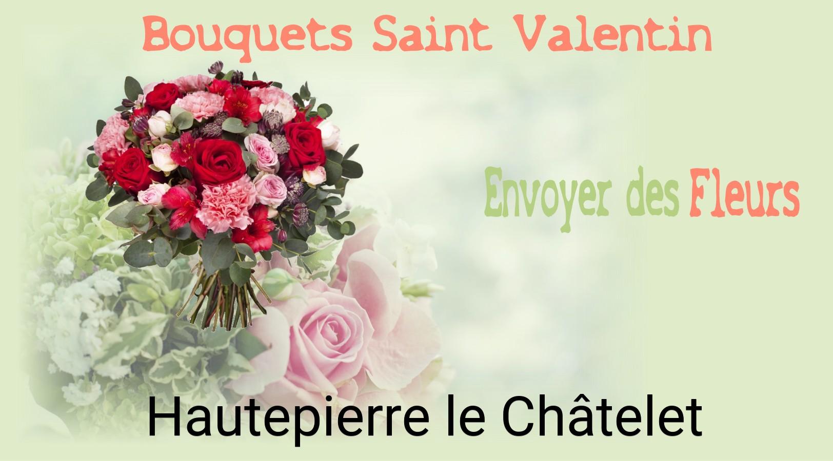 Roses de Saint-Valentin livrées à Hautepierre-le-Châtelet
